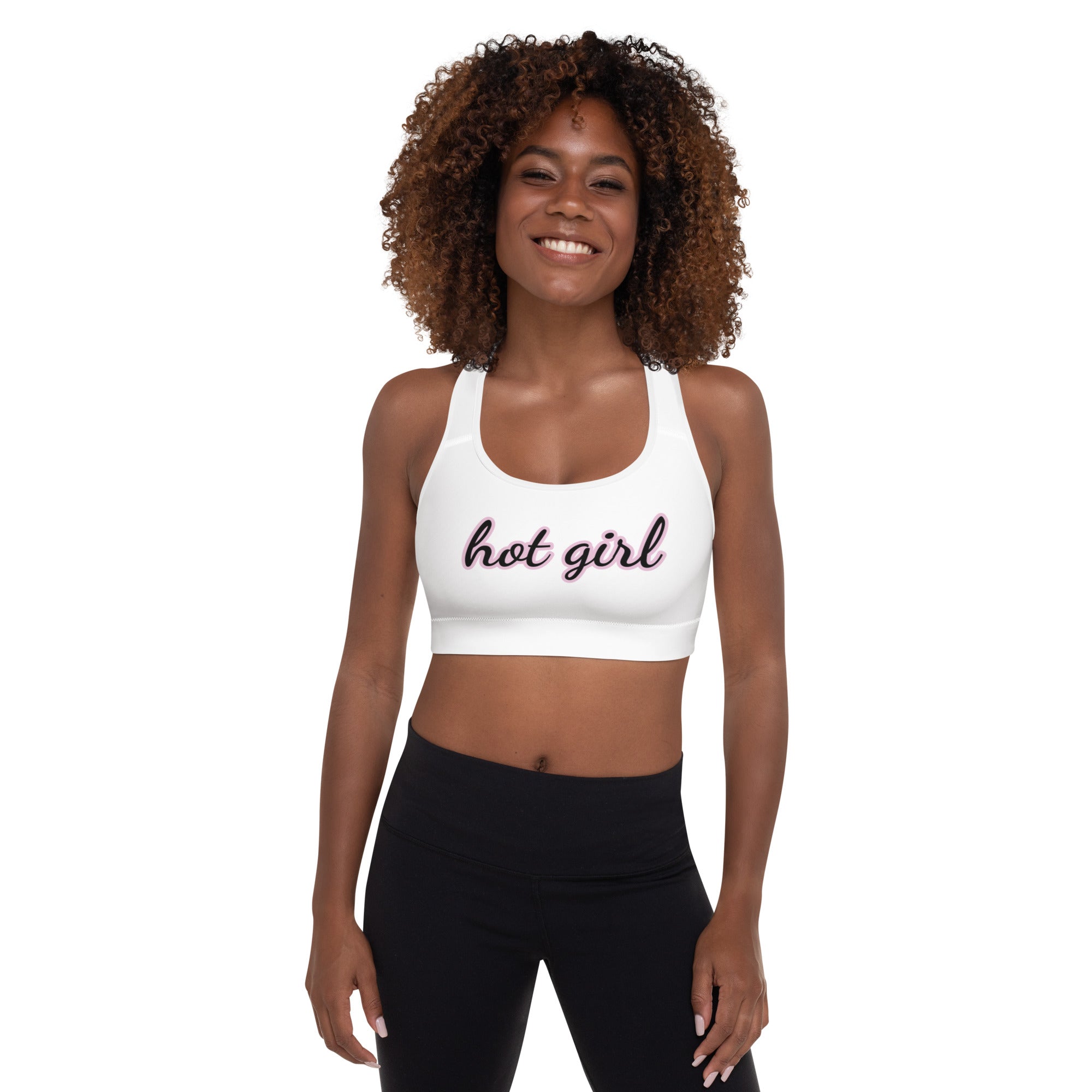 The Hot Girl Padded Sports Bra