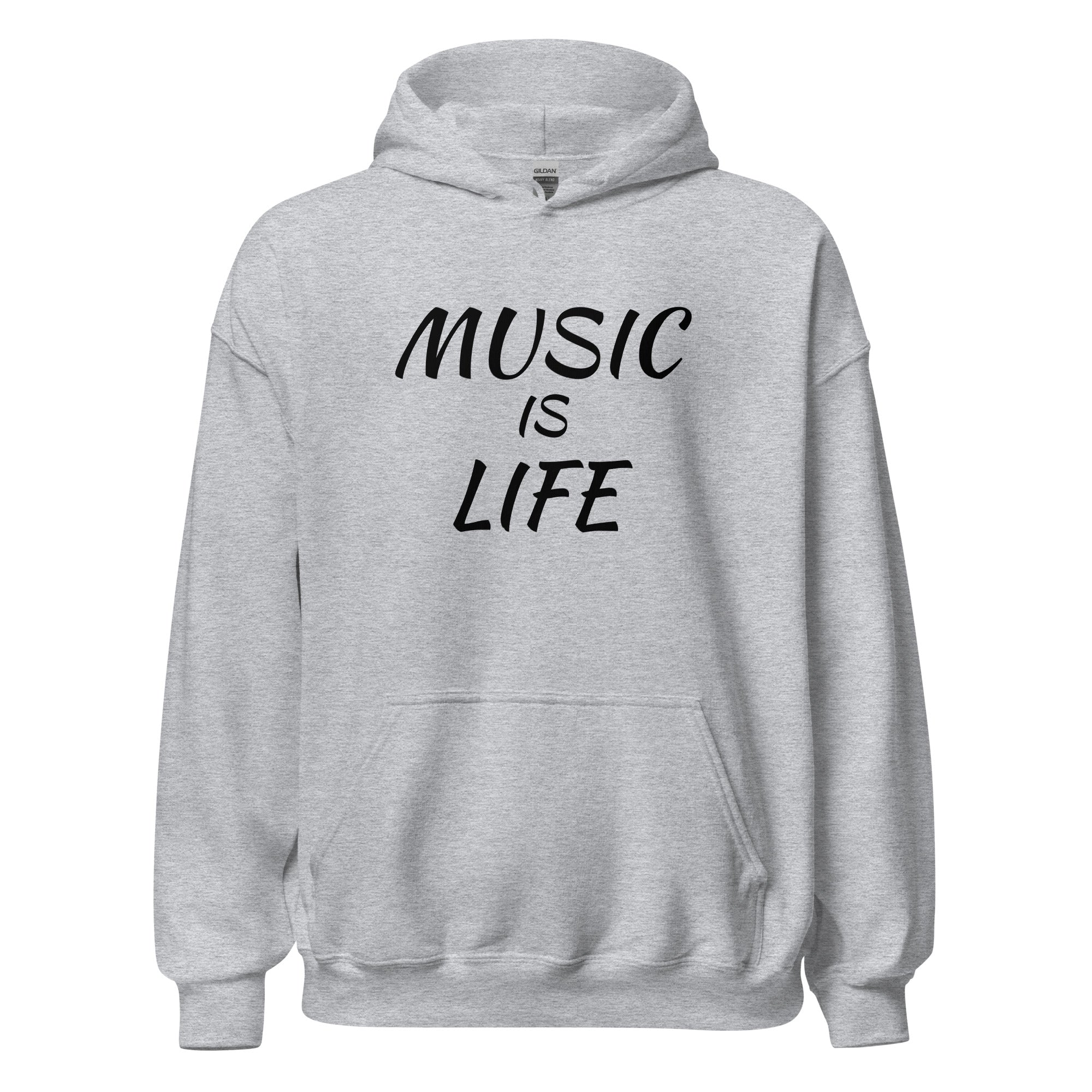 The Music is Life Hoodie – FIRST KINGS MERCHANDISE