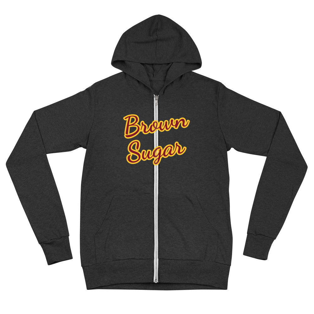 The Brown Sugar zip hoodie
