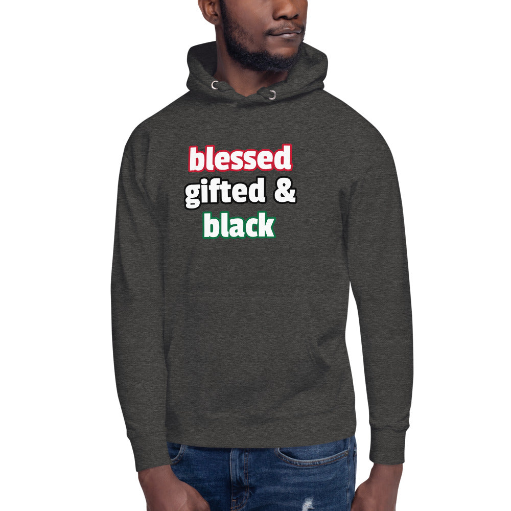 The Blessed Gifted & Black Hoodie