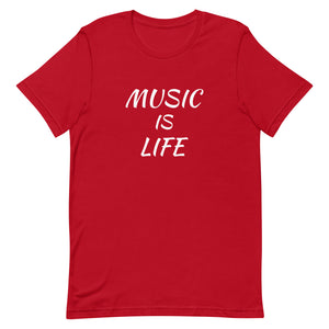 The Music is Life t-shirt