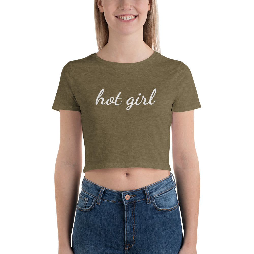 The Hot Girl Crop Tee