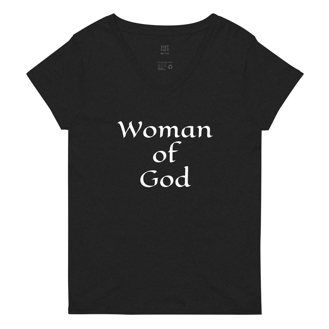 The Woman of God v-neck t-shirt