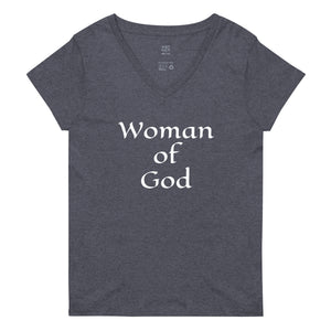 The Woman of God v-neck t-shirt