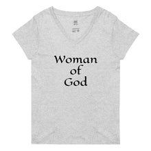 Load image into Gallery viewer, The Woman of God v-neck t-shirt
